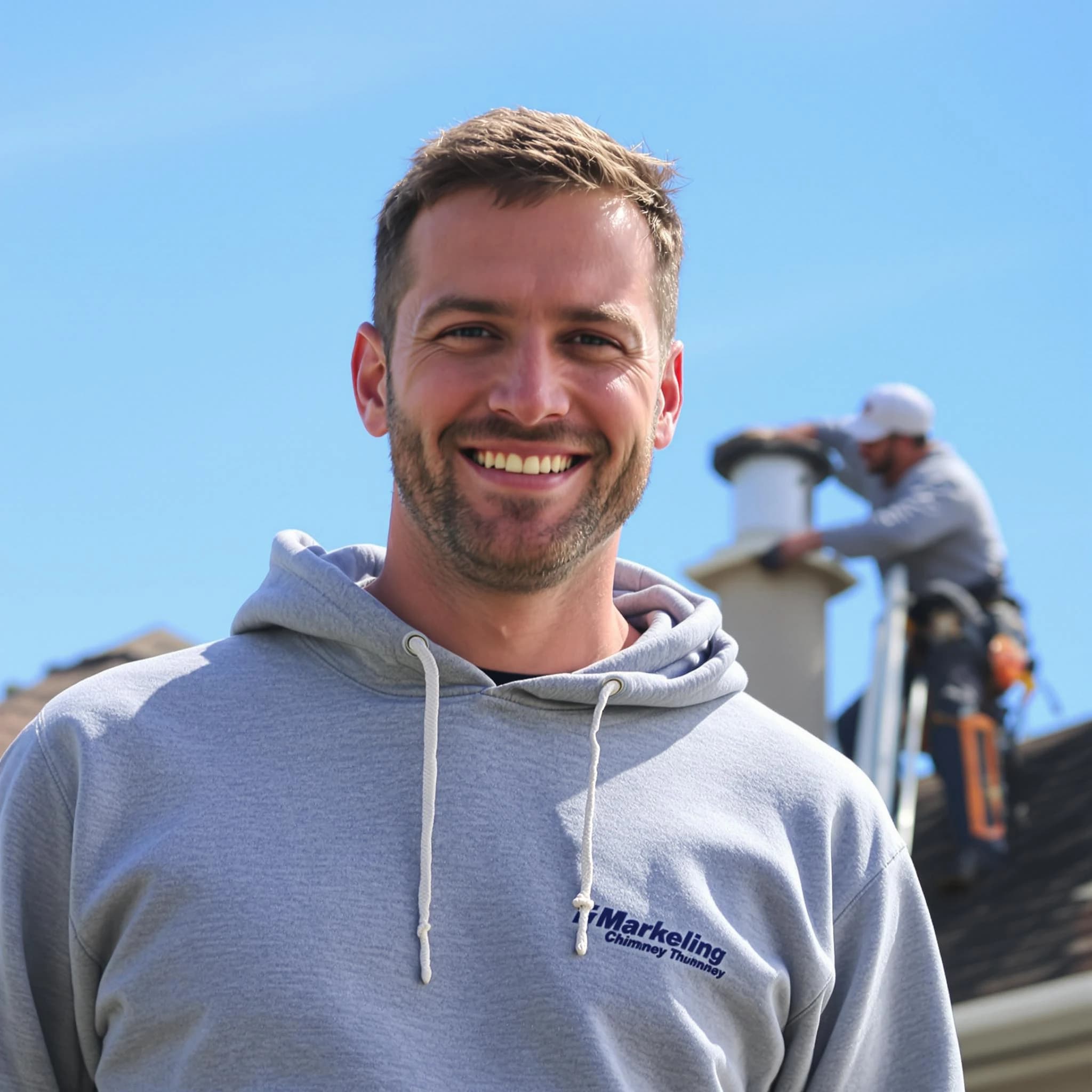 The Millburn Chimney Sweep team.