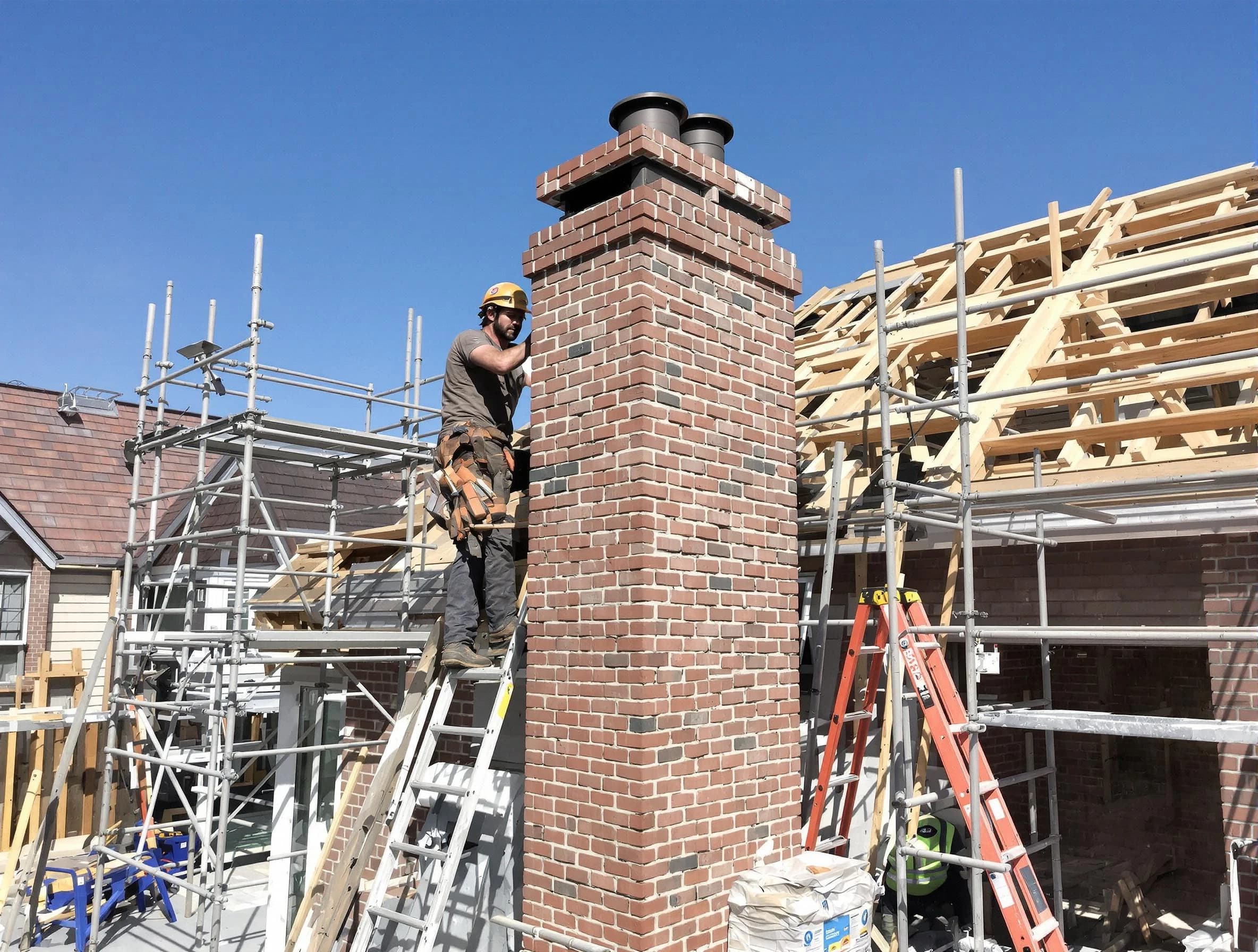 New chimney installation completed by Millburn Chimney Sweep in Millburn, NJ