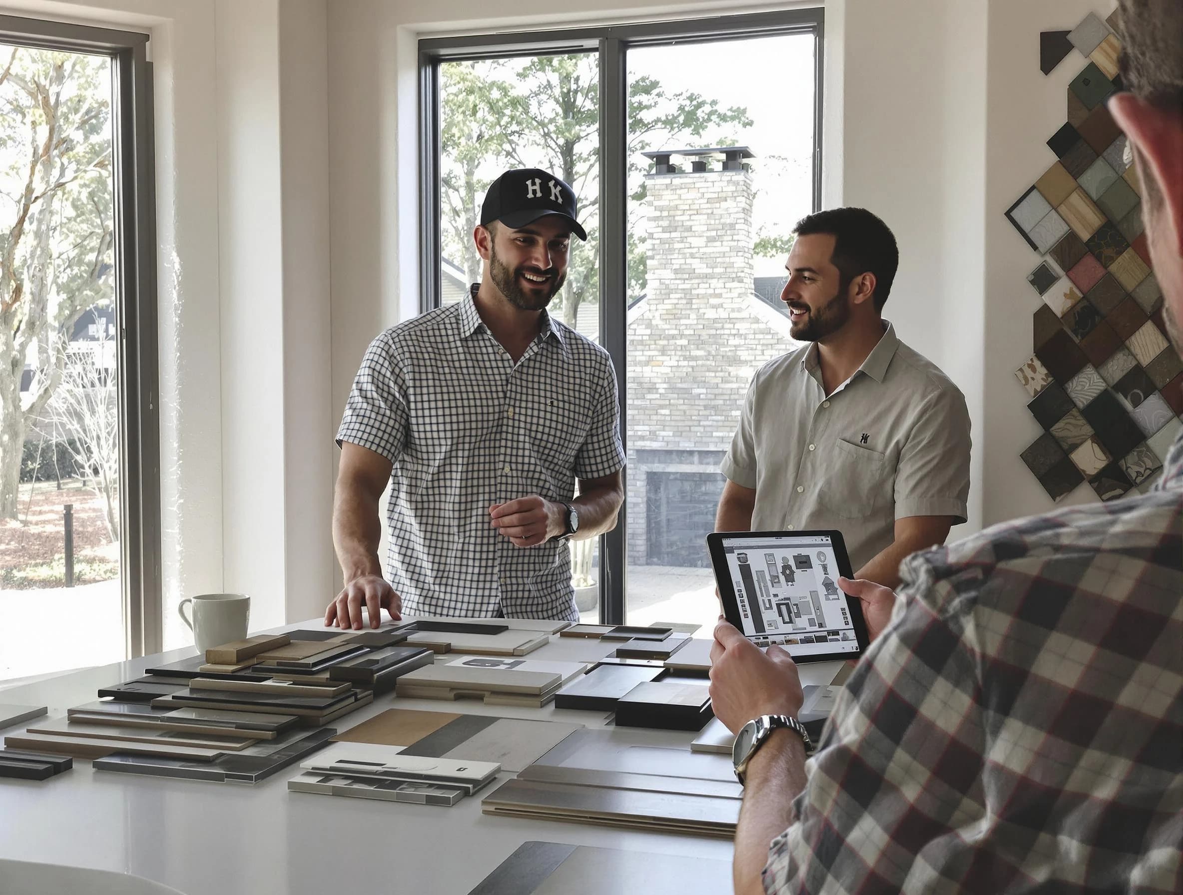 Millburn Chimney Sweep remodeling a chimney and fireplace in Millburn, NJ