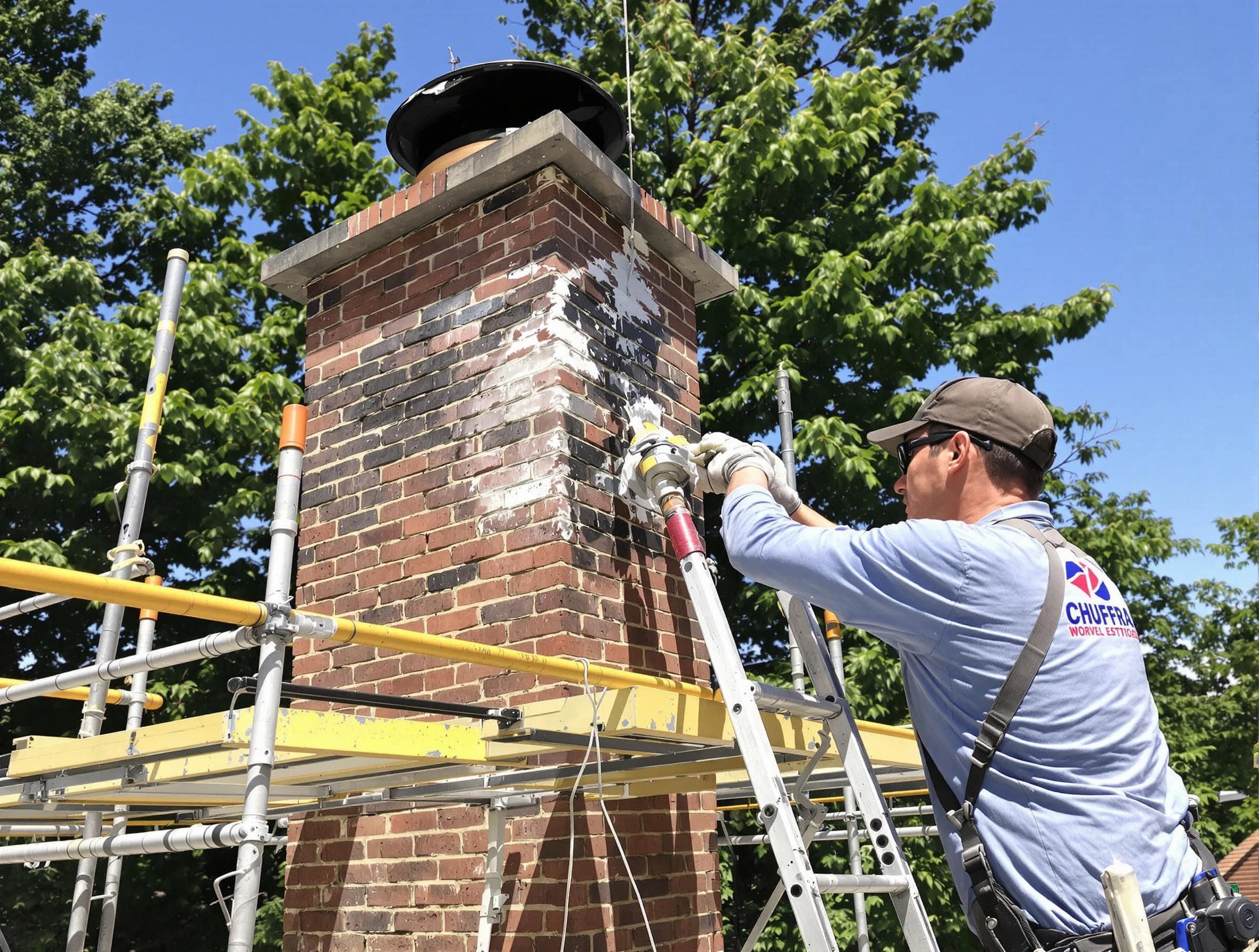 Structural chimney repair by Millburn Chimney Sweep in Millburn, NJ