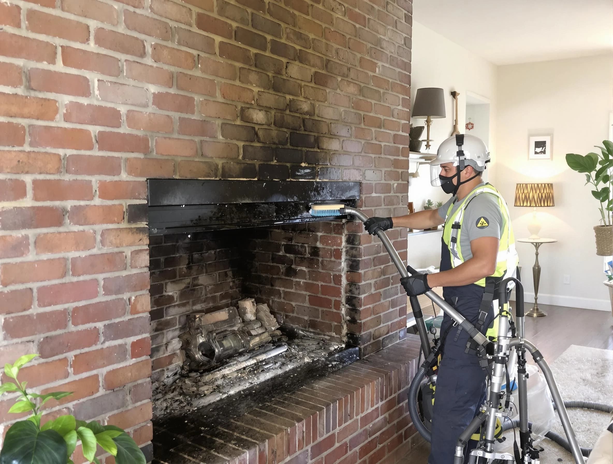 Millburn Chimney Sweep providing fireplace cleaning services in Millburn, NJ