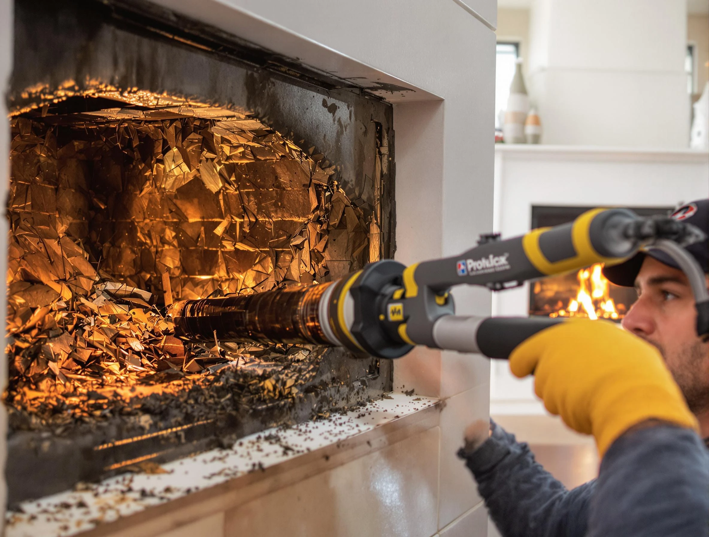 Professional chimney cleaning by Millburn Chimney Sweep in Millburn, NJ